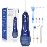 Vosaro Cordless Oral Irrigator for Teeth-Blue WATERFLOSSER