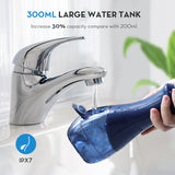 Vosaro Cordless Oral Irrigator for Teeth-Blue WATERFLOSSER