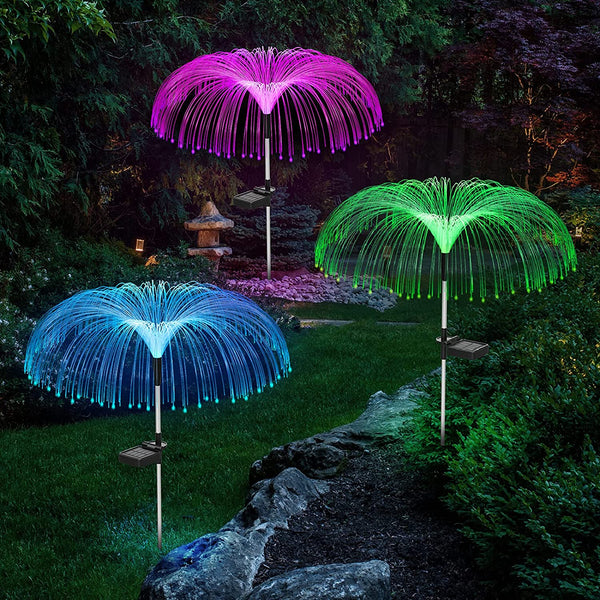 Solar Flower Lights Outdoor Garden Waterproof Vosaro Solar Yard Light vosaroshop